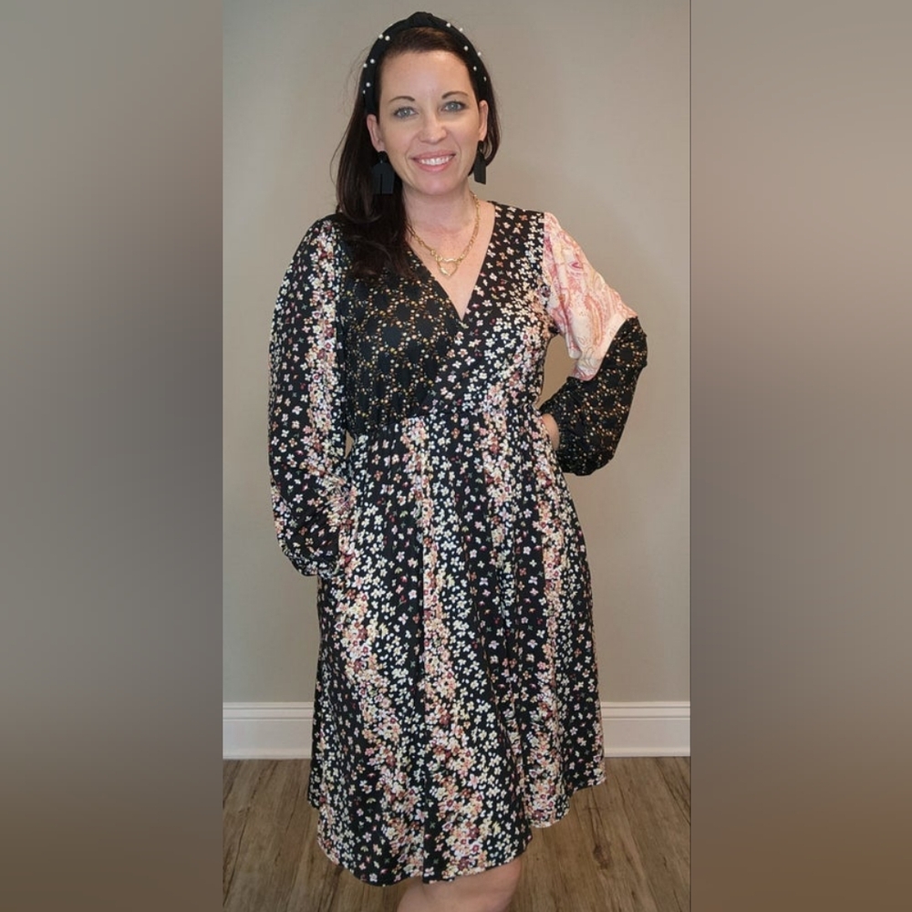 The Perfectly Paisley Floral Dress